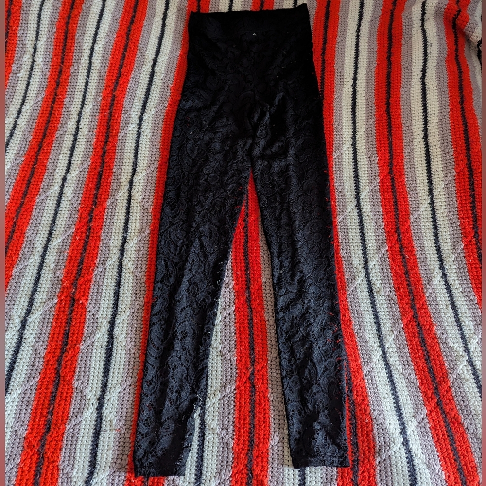 Black Milk Gothic Lace leggings size S